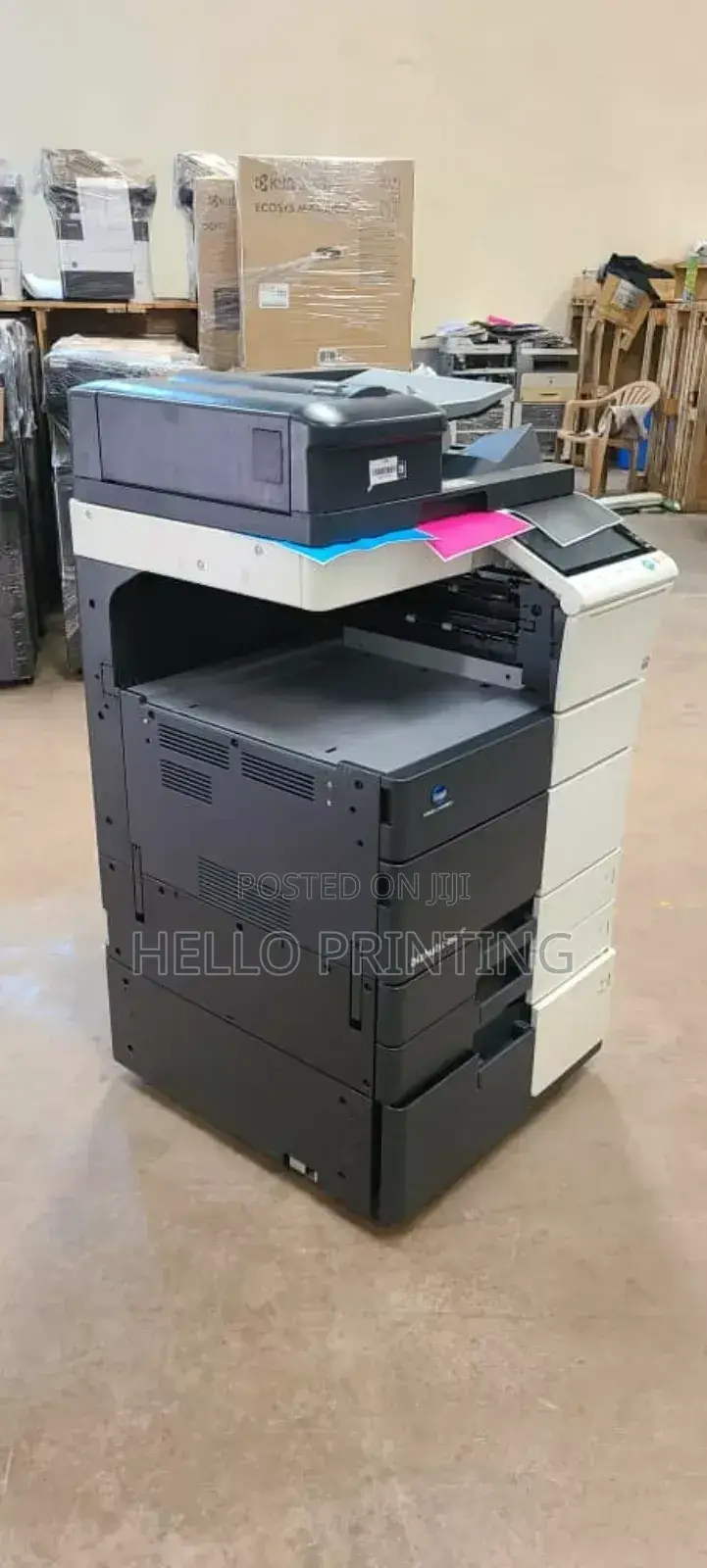 "Bizhub C458 - Perfect for Your Office Needs. Go in Kampala