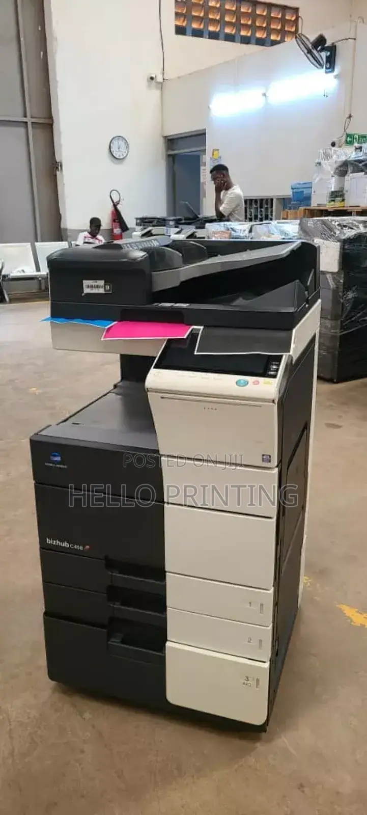 Konica Bizhub C458 - Your Go - To - Printer .