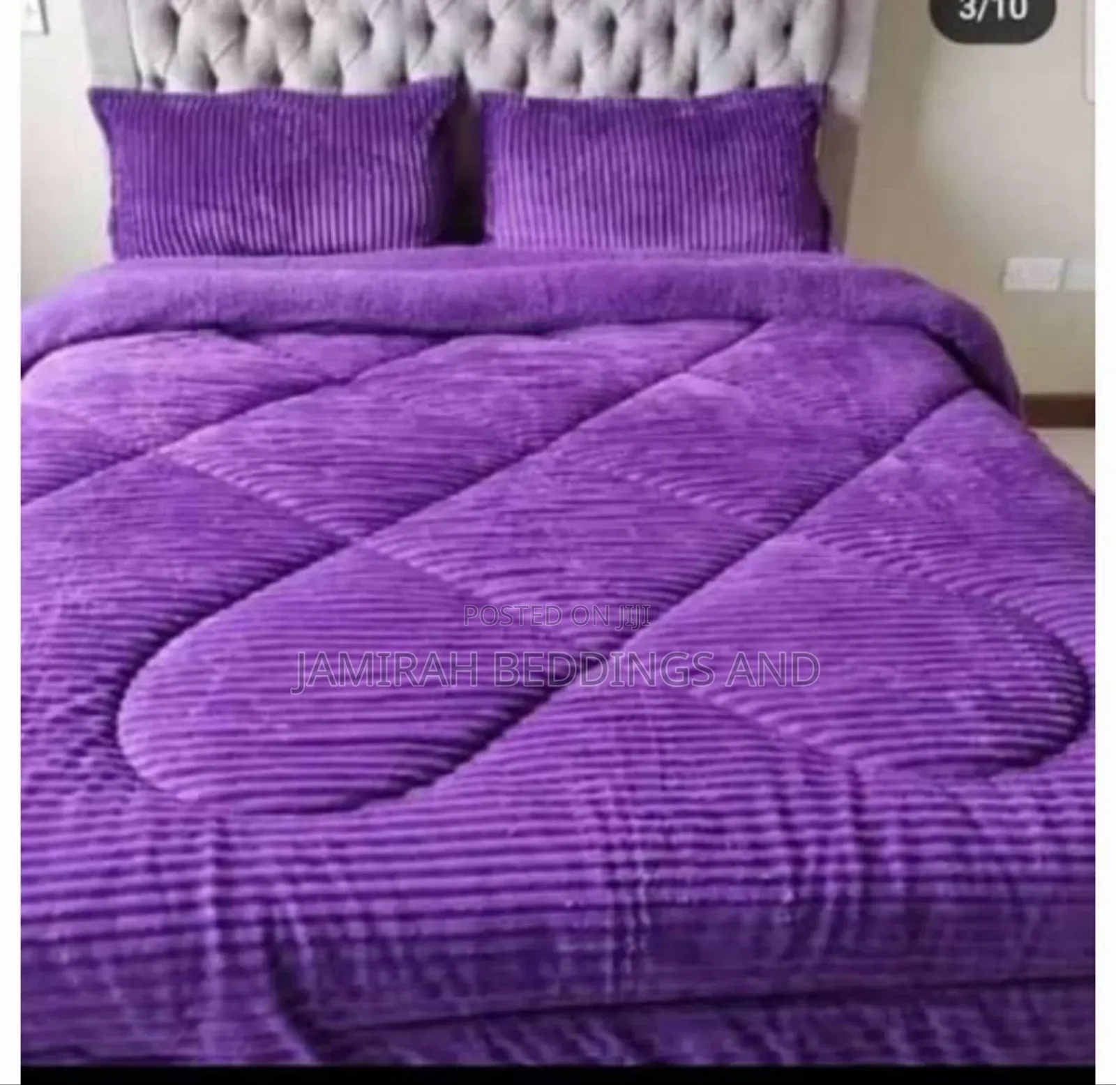 Velvet Purple Duvet