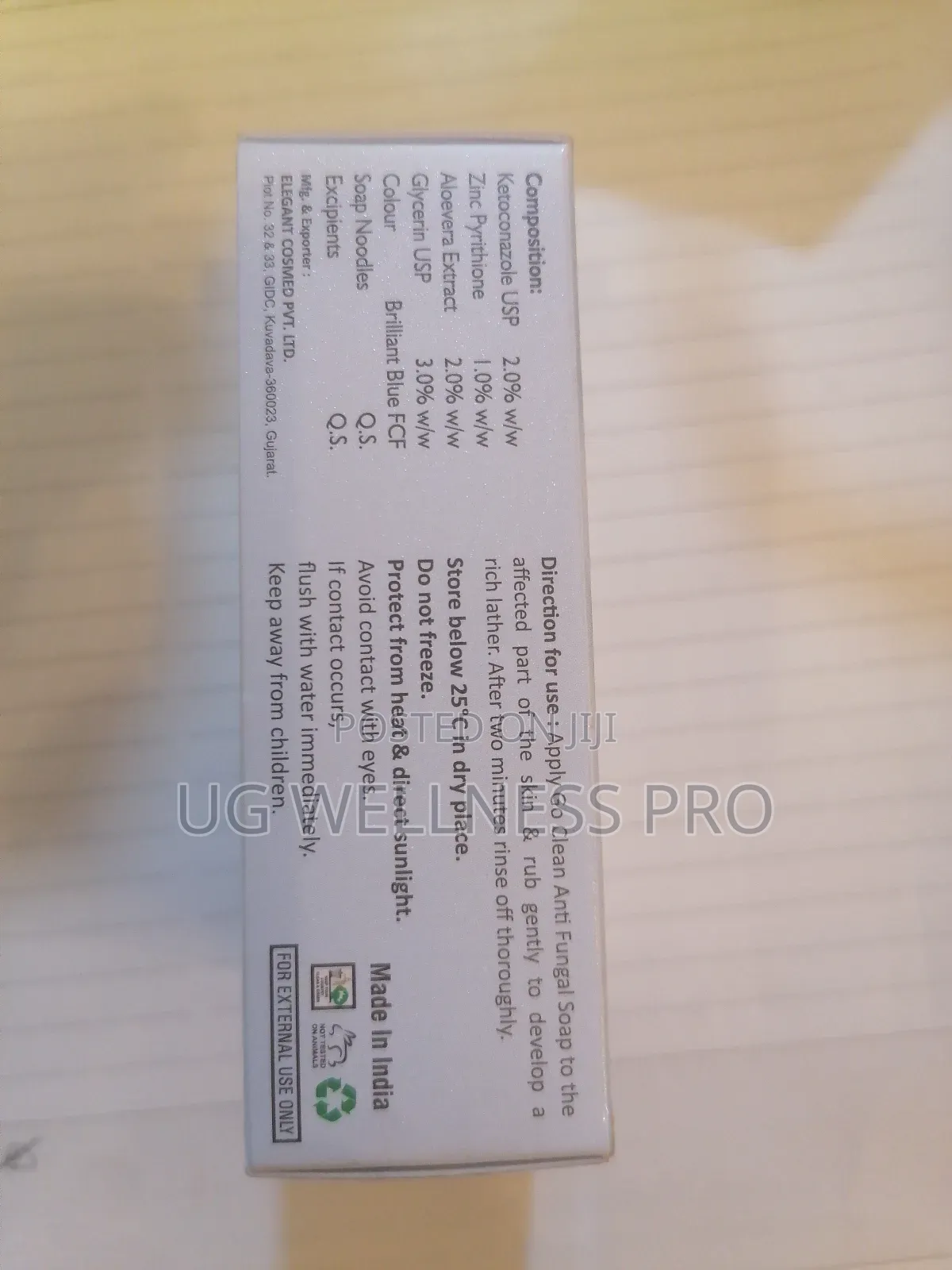 Go Clean Anti Fungal Ketoconazole Soap 75g