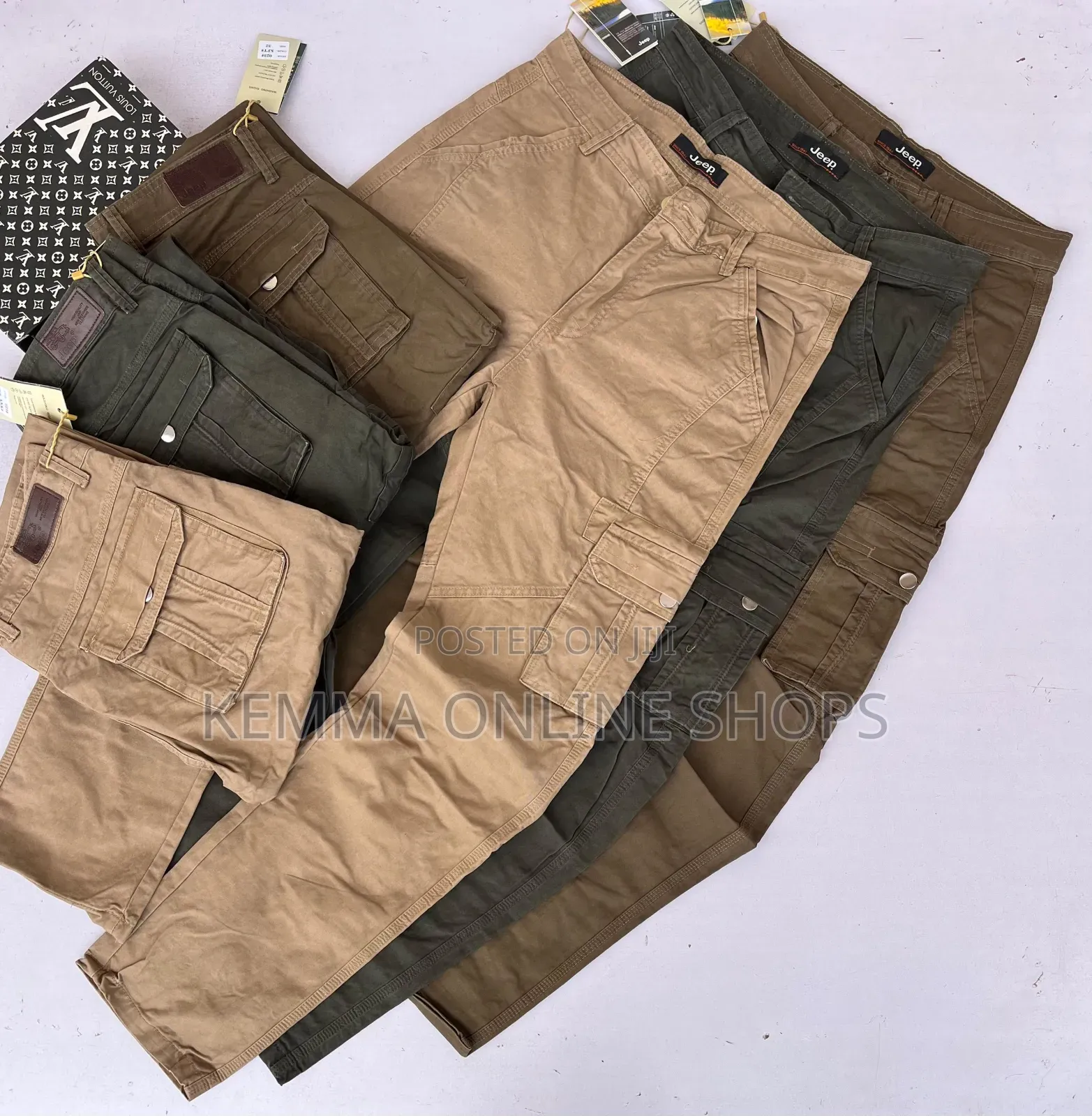 Cargo Zipper Travel Pants