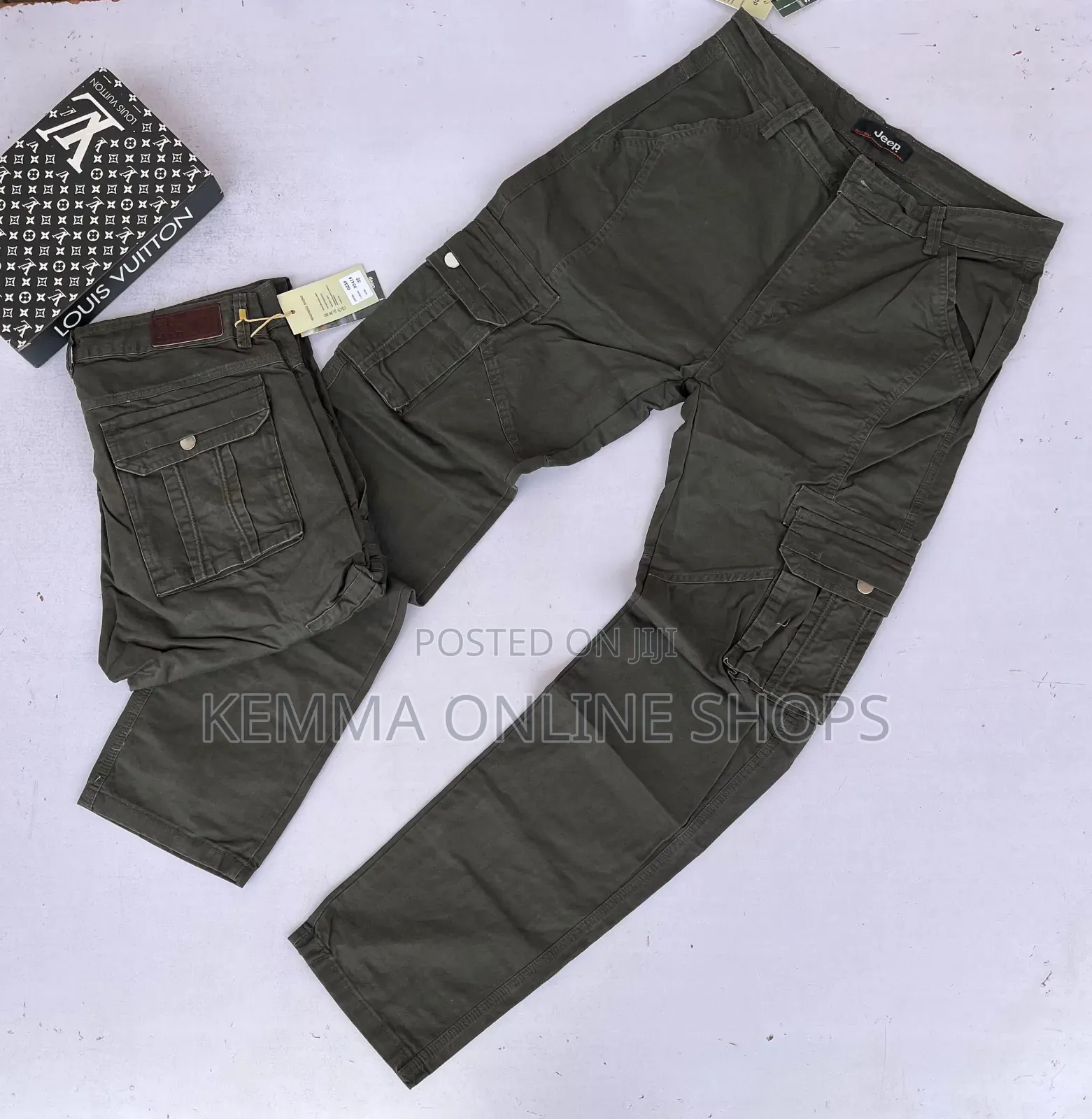 Cargo Zipper Travel Pants