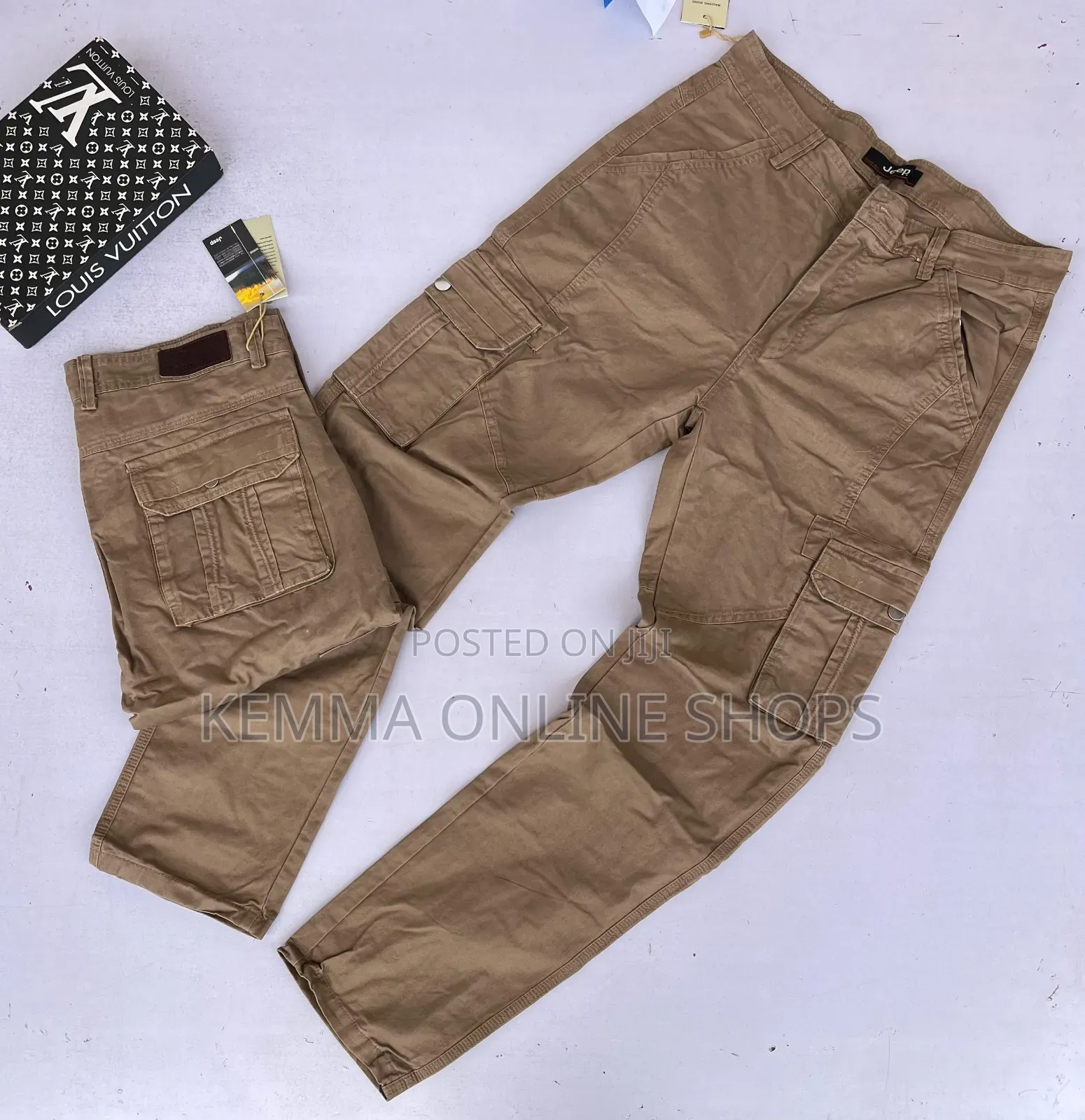 Cargo Zipper Travel Pants