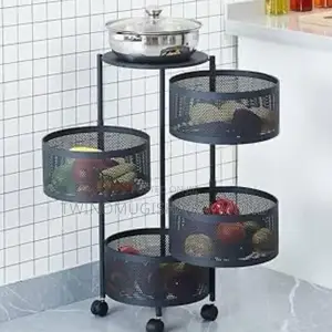 4 Tier Round Fruit / Vegetable Organiser