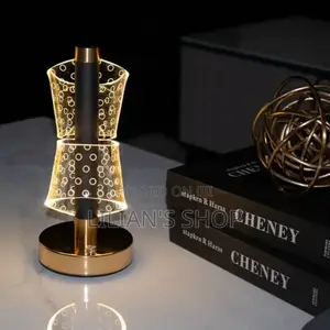 Nordic Simple Minimalist Rechargeable Golden Lamp
