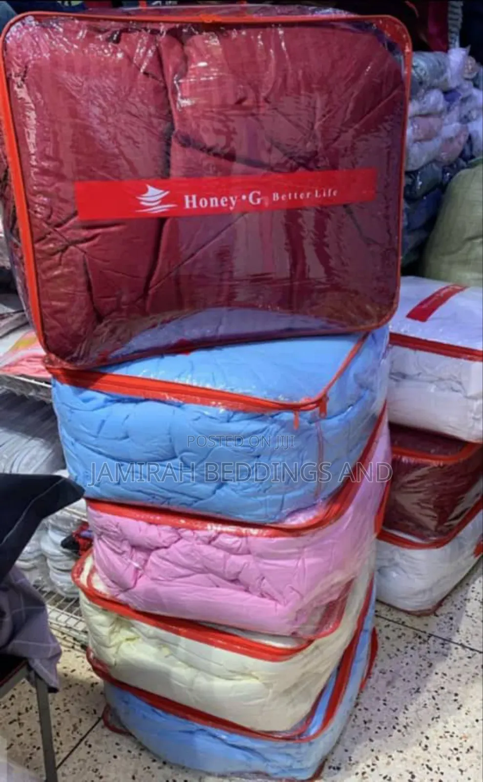 Pure Cotton 6*6 Plain Duvets