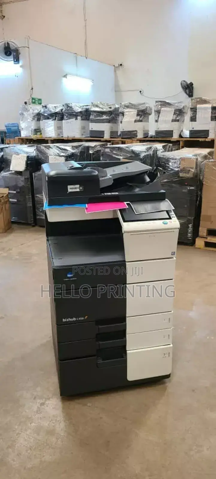 Konica Minolta Bizhub C458 - Fresh Import for Office Use.