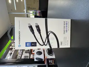 Powerology Power Sync Weave Usb-C to Lightning Cable – 60w