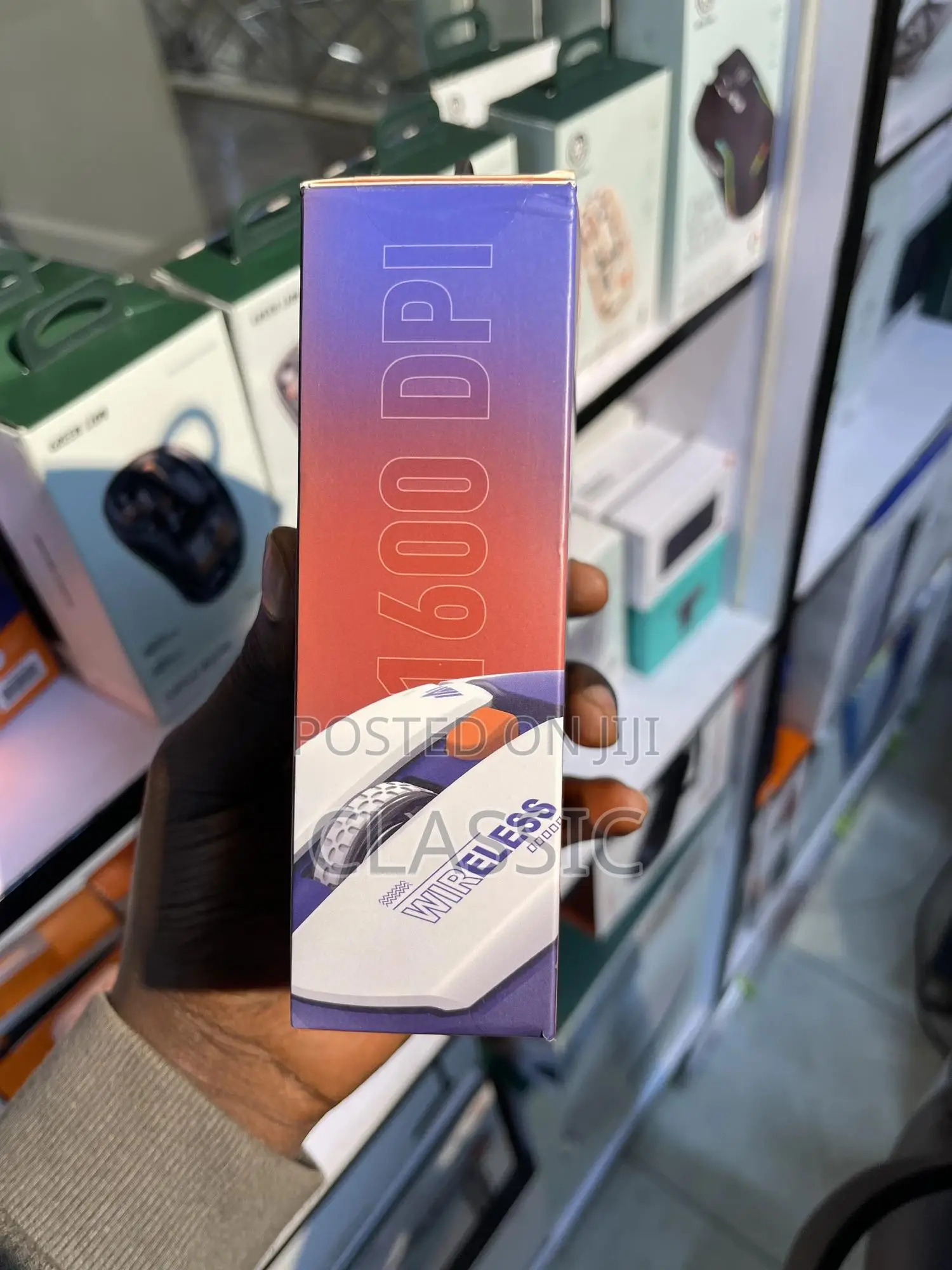 Porodo Gaming Wireless Mouse Gaming Design Dpi 1600