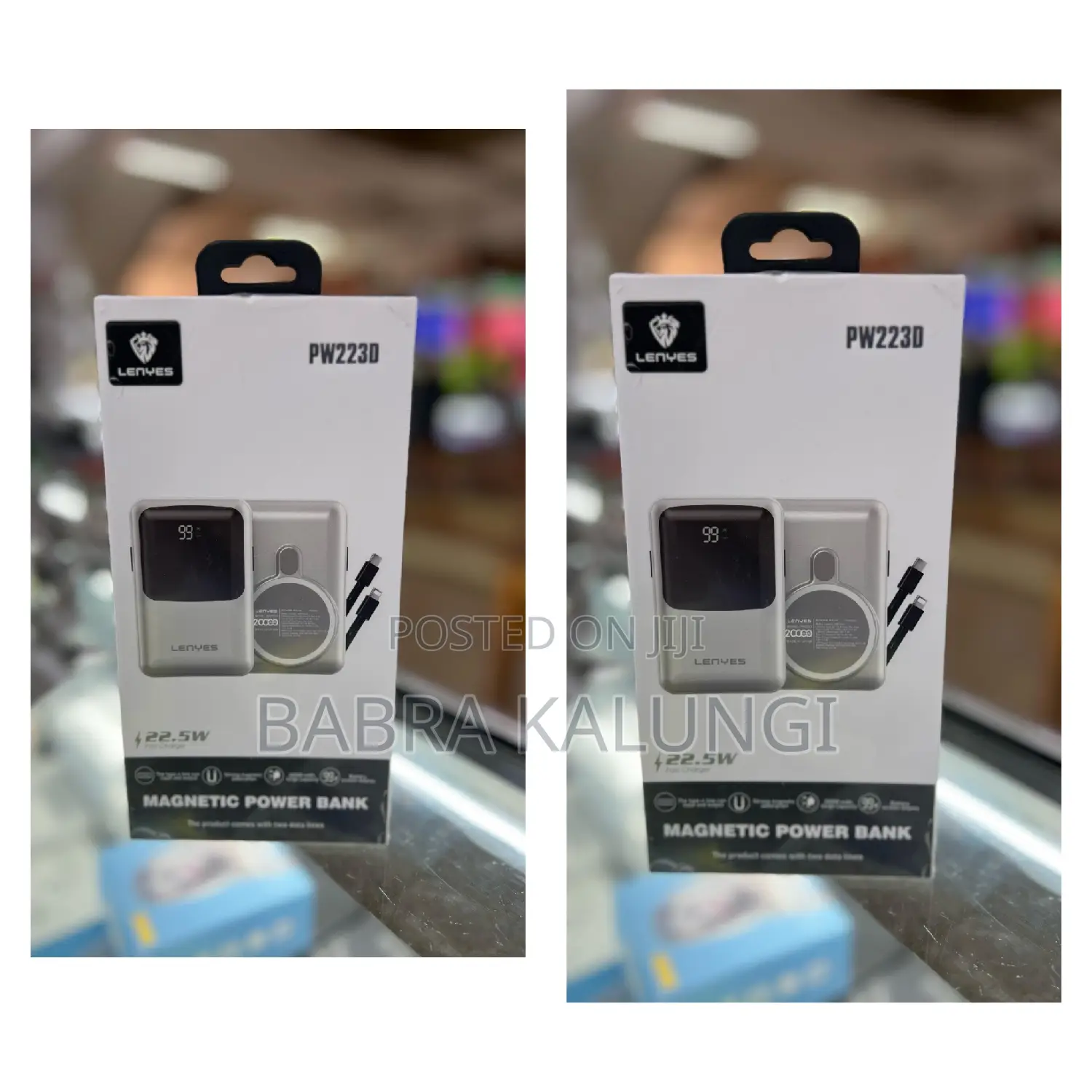 Lenyes Pw223d Magnetic Power Bank 20000mah