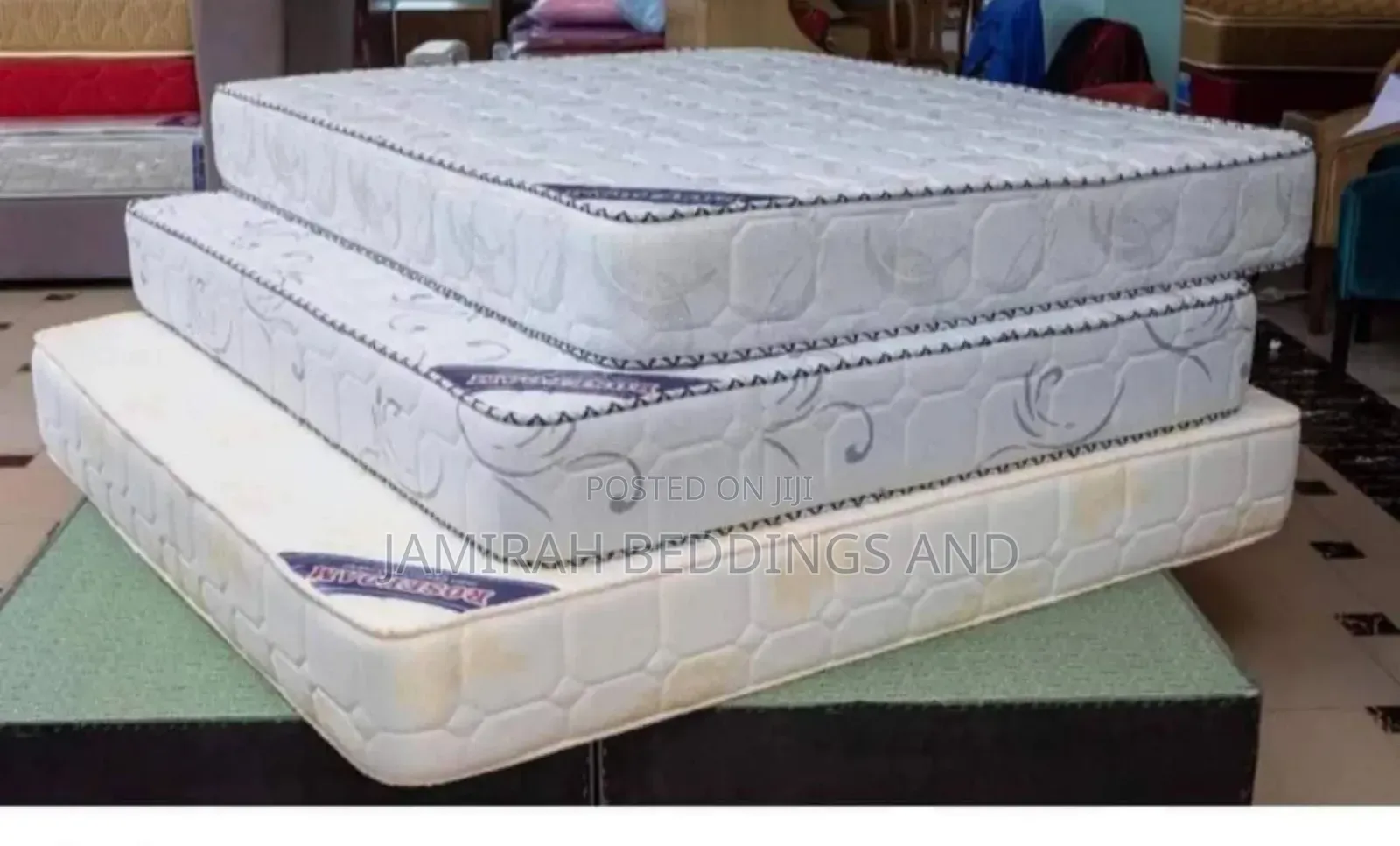 6*6/8inch Spring Rose Foam Mattress