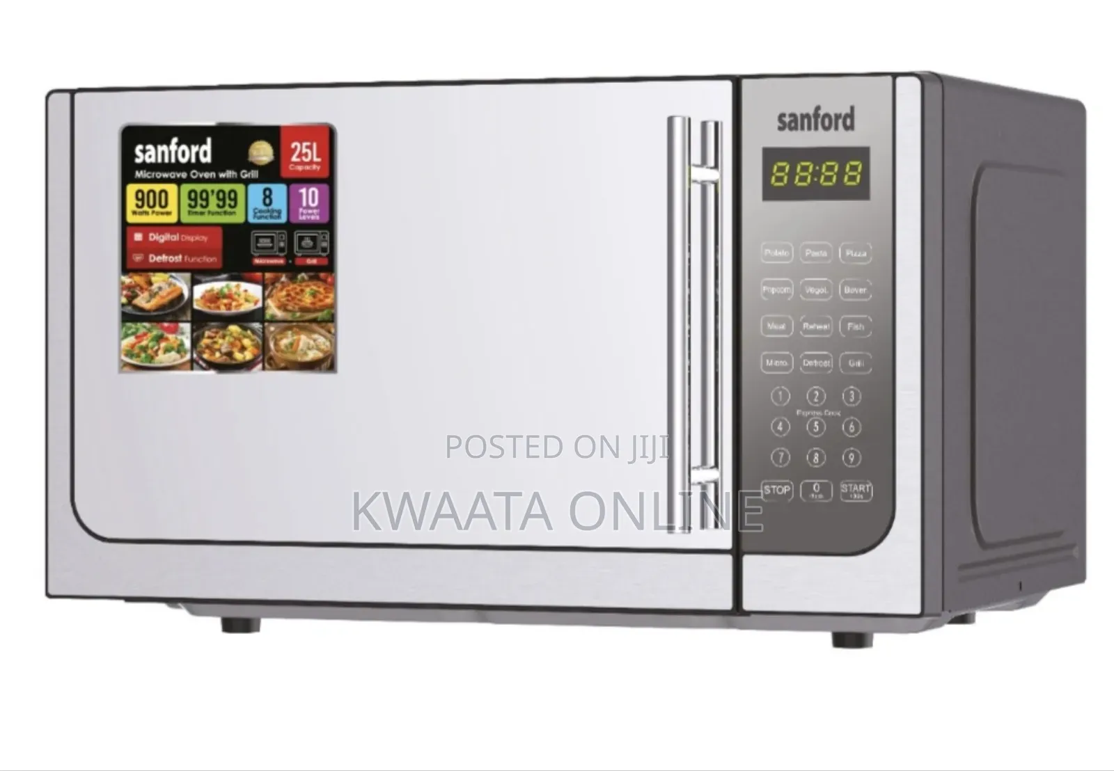 25l Sanford Sf5632mo 2-in-1 Microwave And Grill Oven