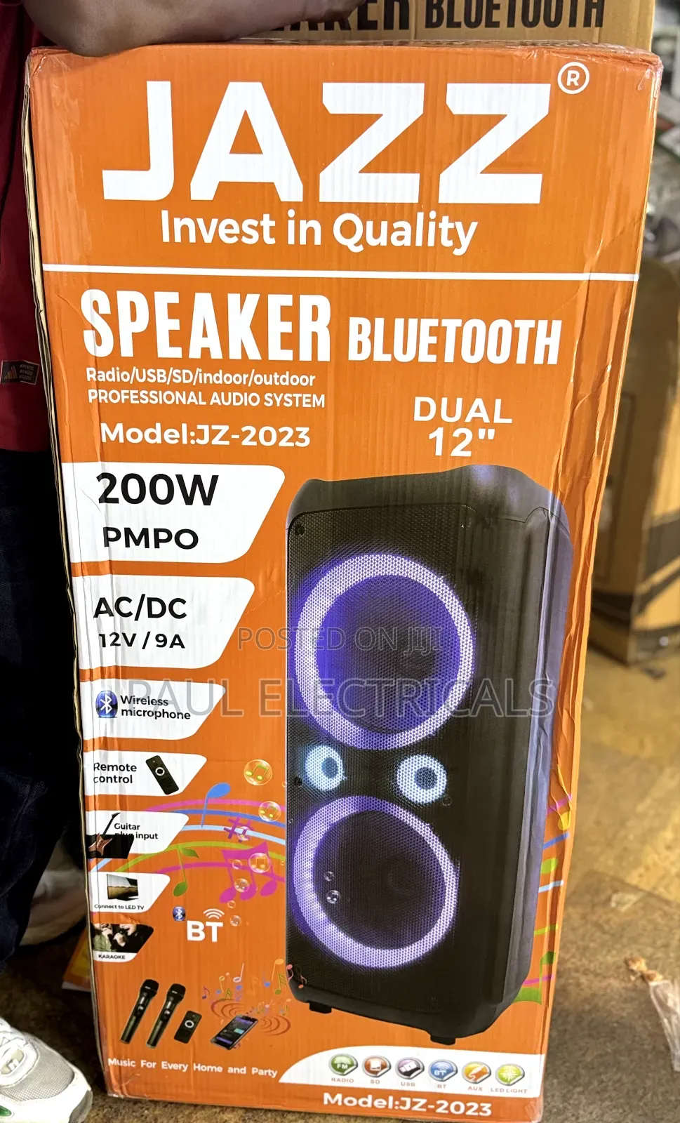Jazz Speaker 2023 Rechargeable