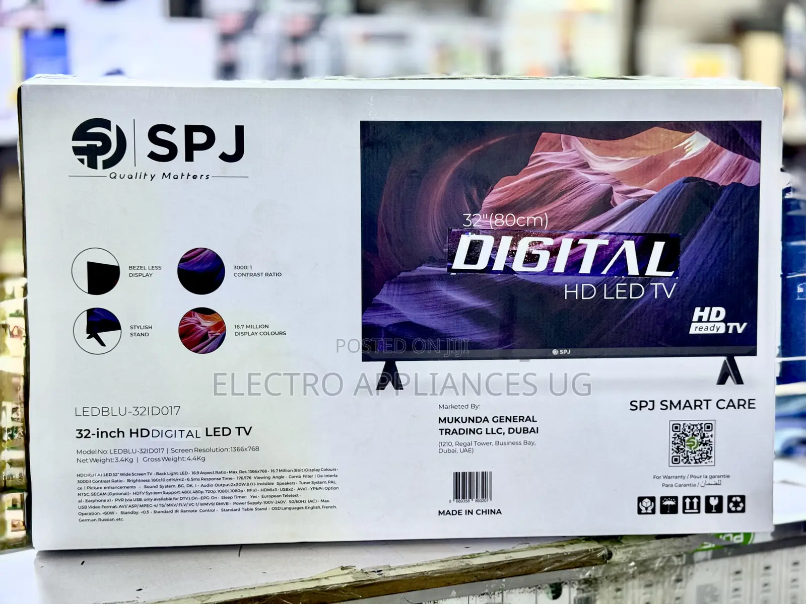 SPJ 32-Inch Hd Digital Led Tv.
