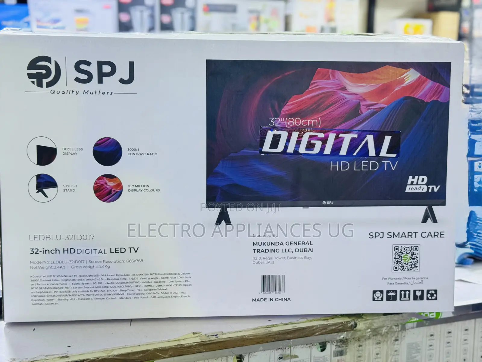 SPJ 32-Inch Hd Digital Led Tv.