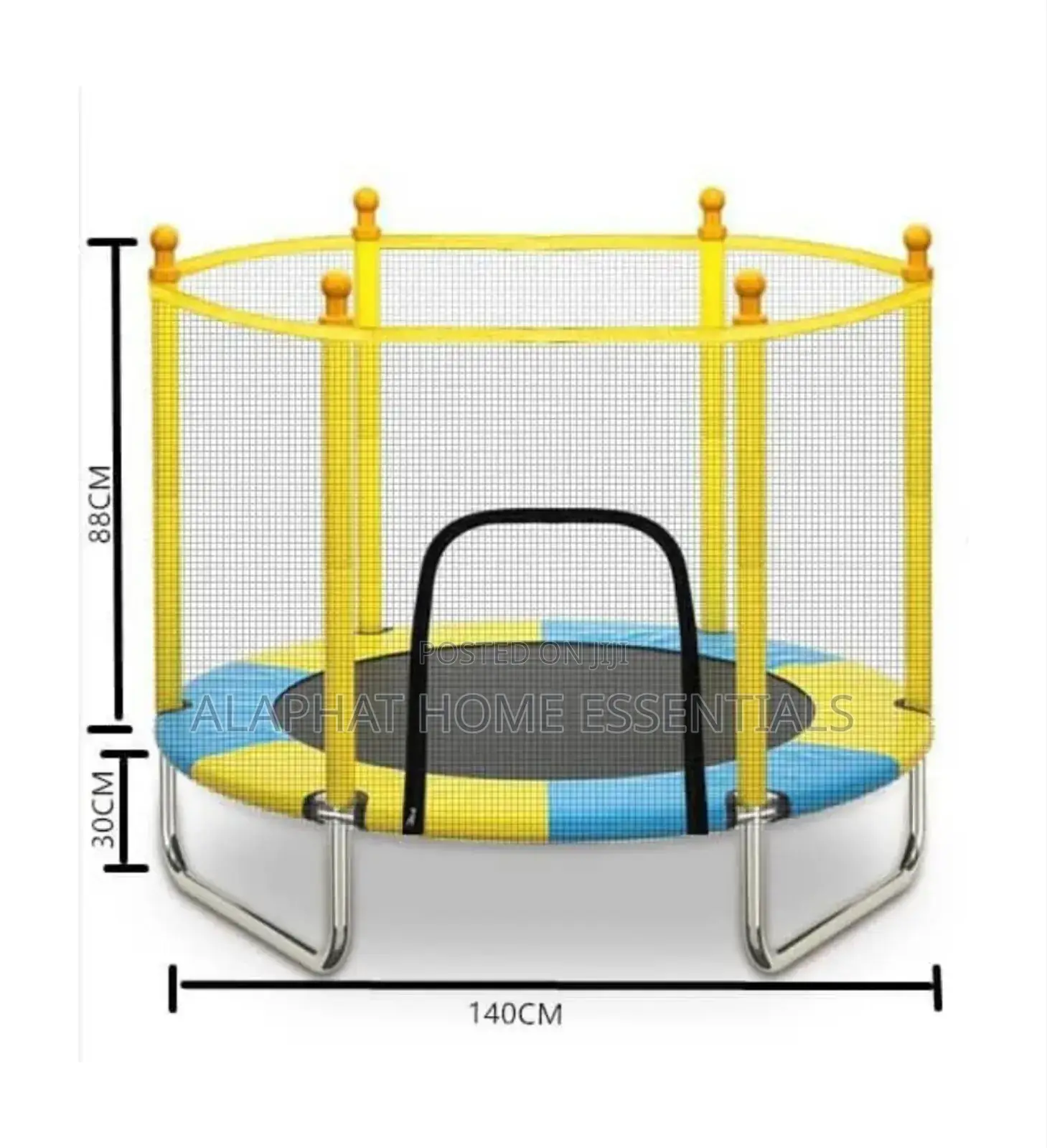 Trampoline 4.59-Ft Round Kids