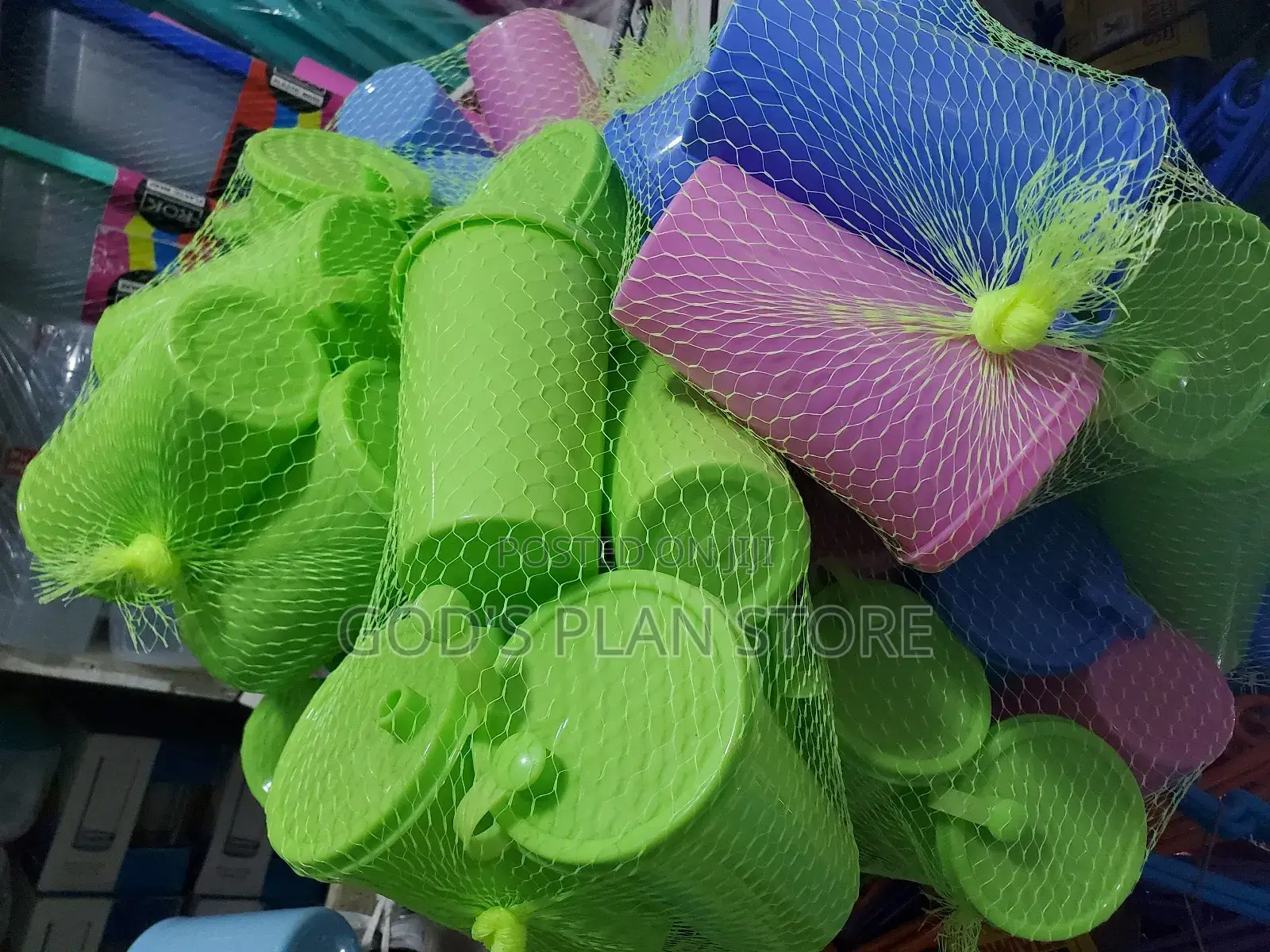 Colorful Plastic Glasses for Juice 12pcs