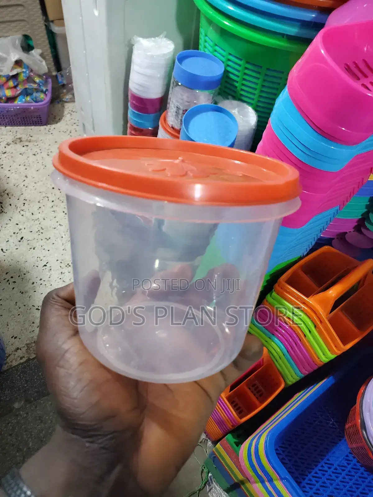 Plastic Food Storage Container