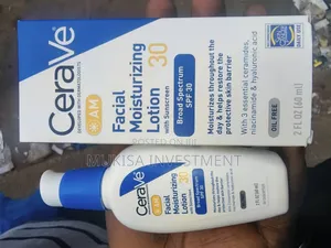 Photo - 1pc Cerave Am or Pm Face Sunscreen Moisturizing Lotion