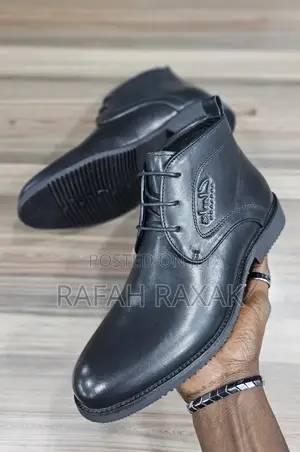 Original Men’S Black Clarks Formal/Gentle Leather Boots