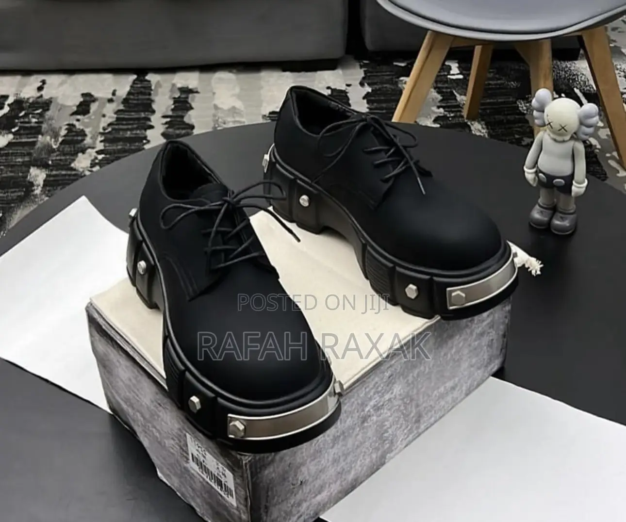 Original Men’S Black Fashion Designer Balenciaga Luxury Shoe