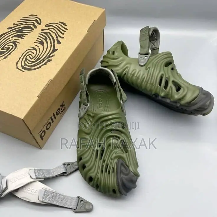 Original Green Crocs Pollex X Salehe Bembury Clog Sandals