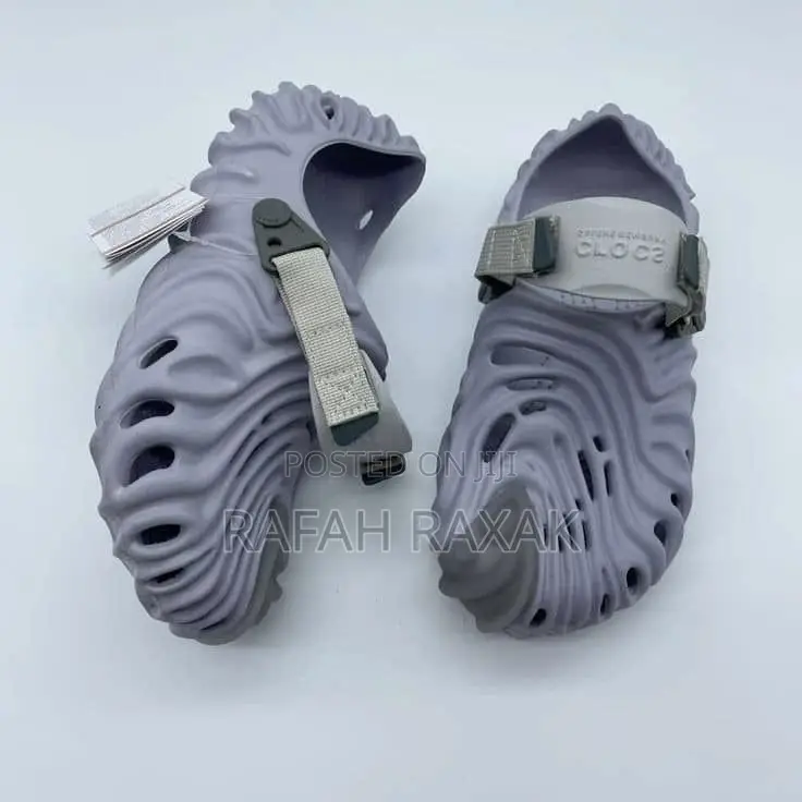 Original Grey Crocs Pollex Clog Rubber Sandals