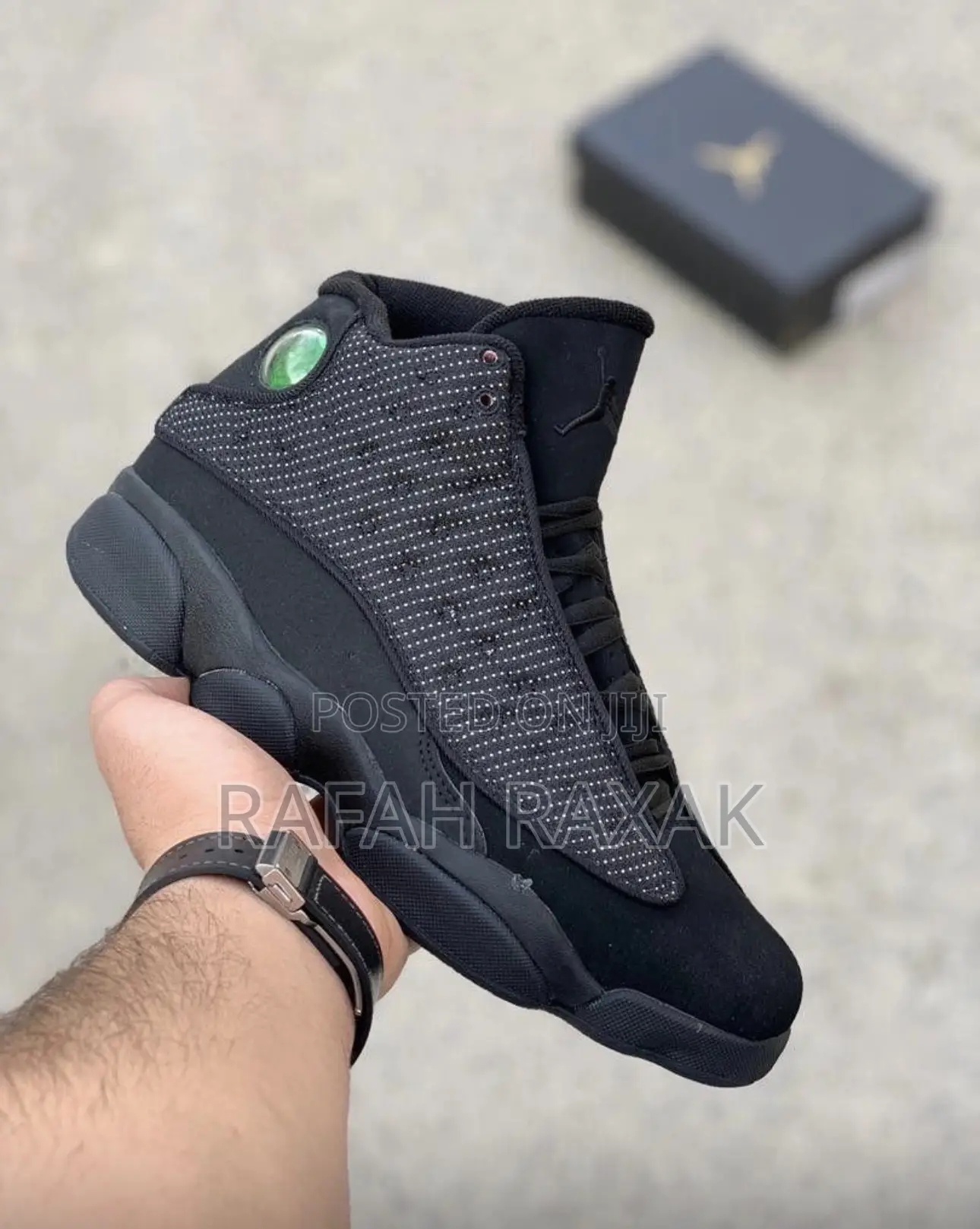 Original Black Nike Air Jordan 13 Retro Sneakers