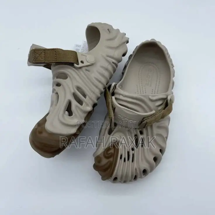 Original Brown Crocs Pollex Clog Rubber Sandals