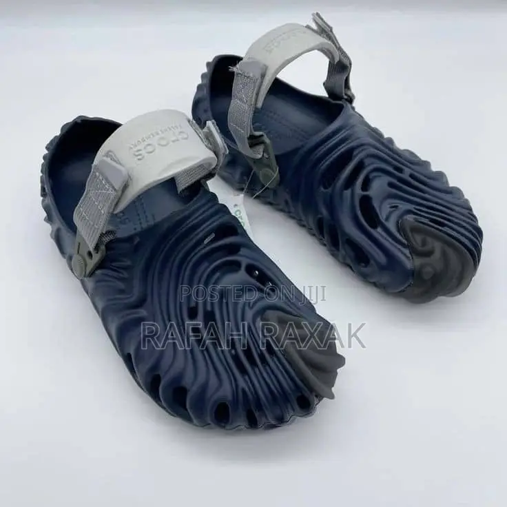 Original Navy Blue Crocs Pollex Clog Rubber Sandals