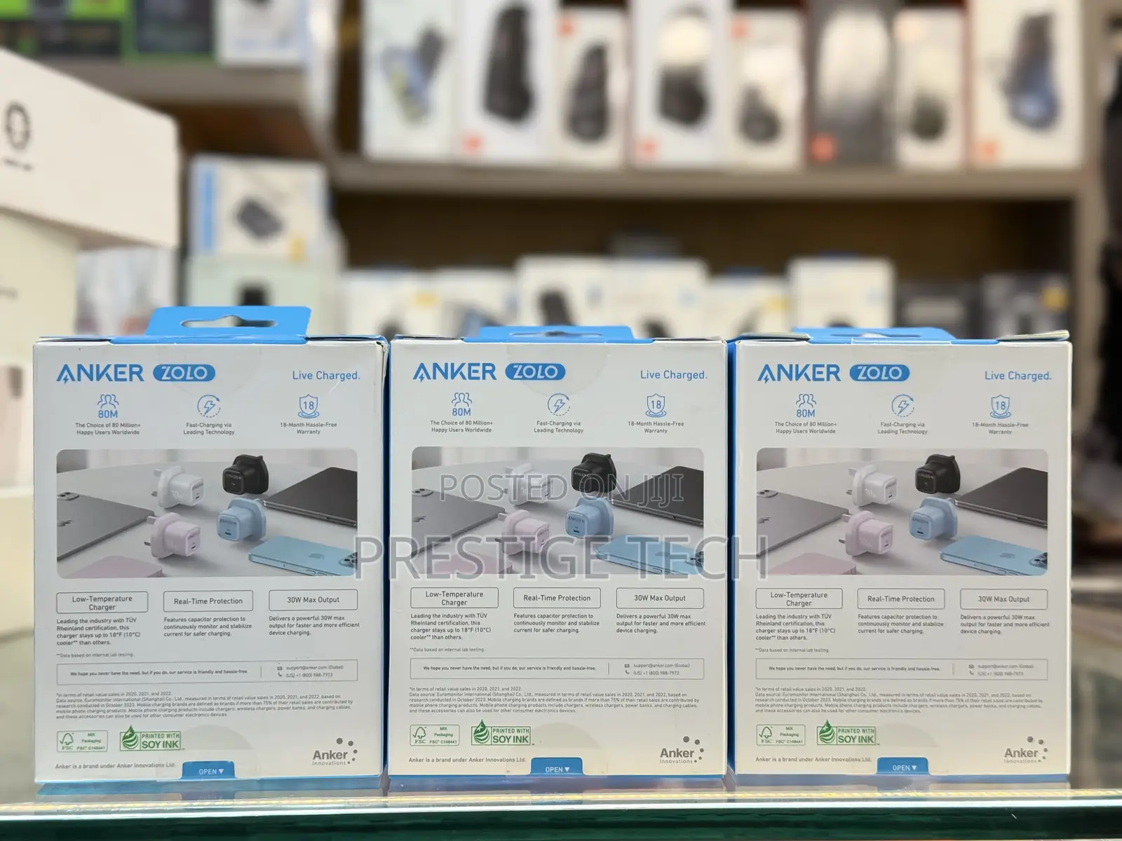 Anker Zolo Charger 30w / Adapter Pd 3.0