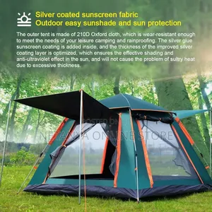 6 People Pop Up Camping Tent