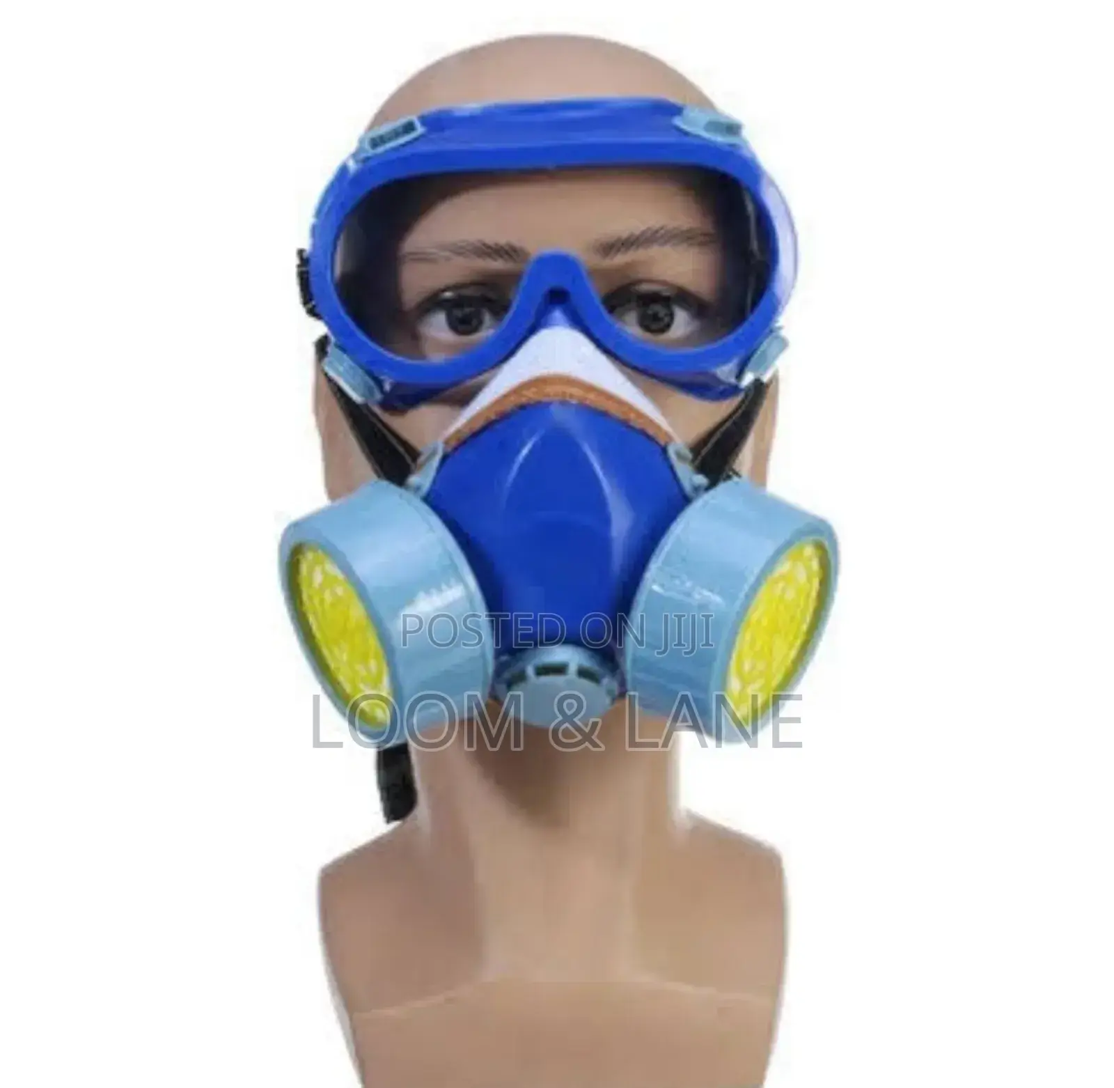 Anti Dust Protect Industrial Mask With Air Filters And Goggl