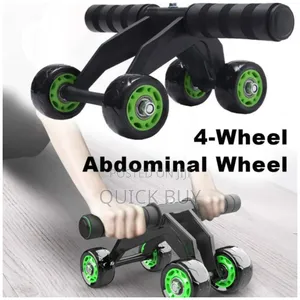4-Wheel Abdominal Exercise Wheel