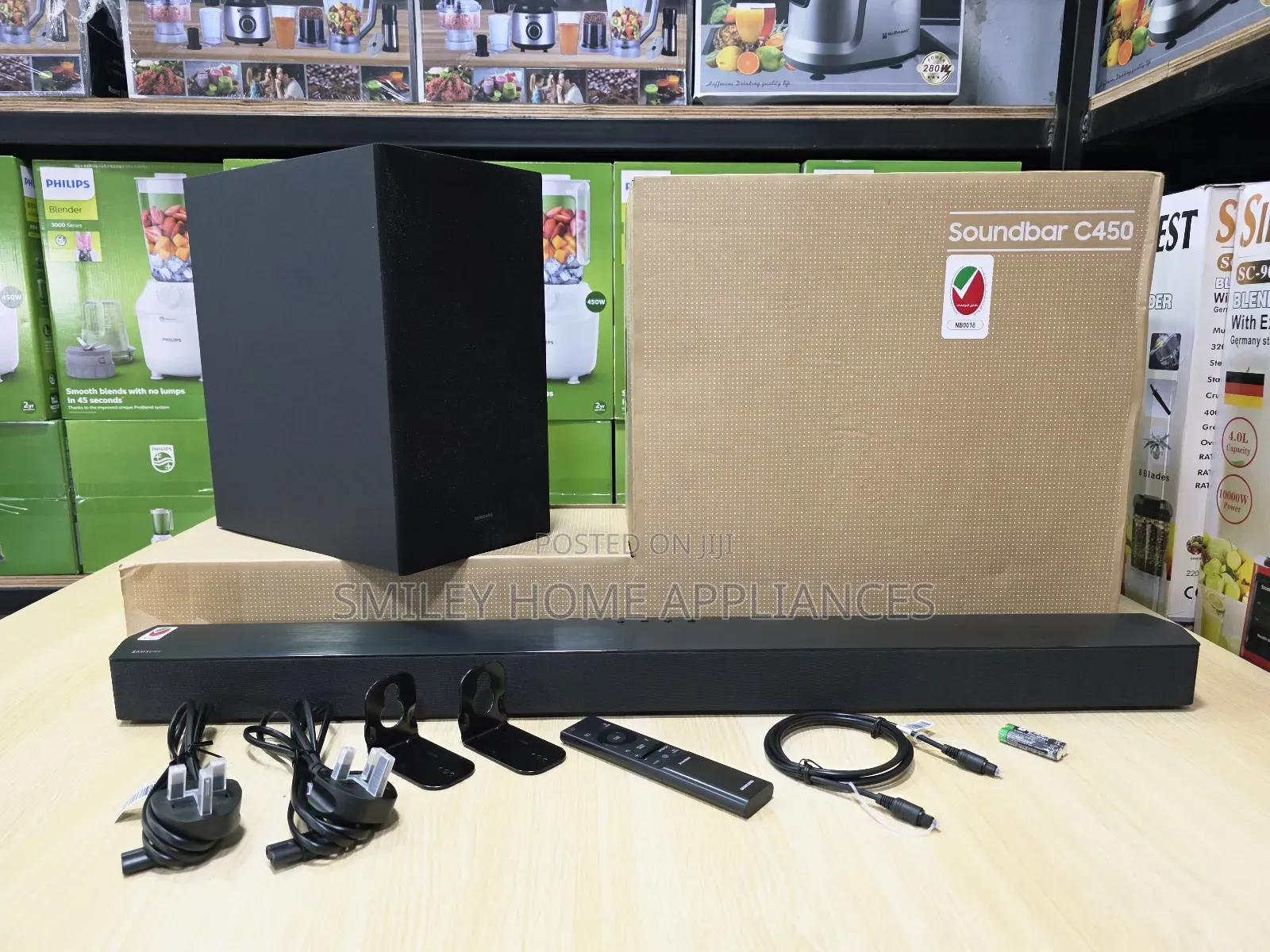 Beeyi Dodolo on C450series Samsung Soundbar 300watts 2.1ch