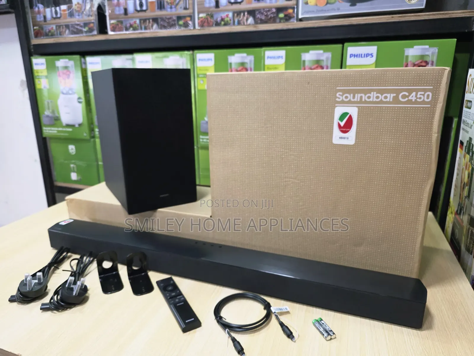 Samsung Soundbar C450series Deep Bass at 20% Beeyi Dodolo
