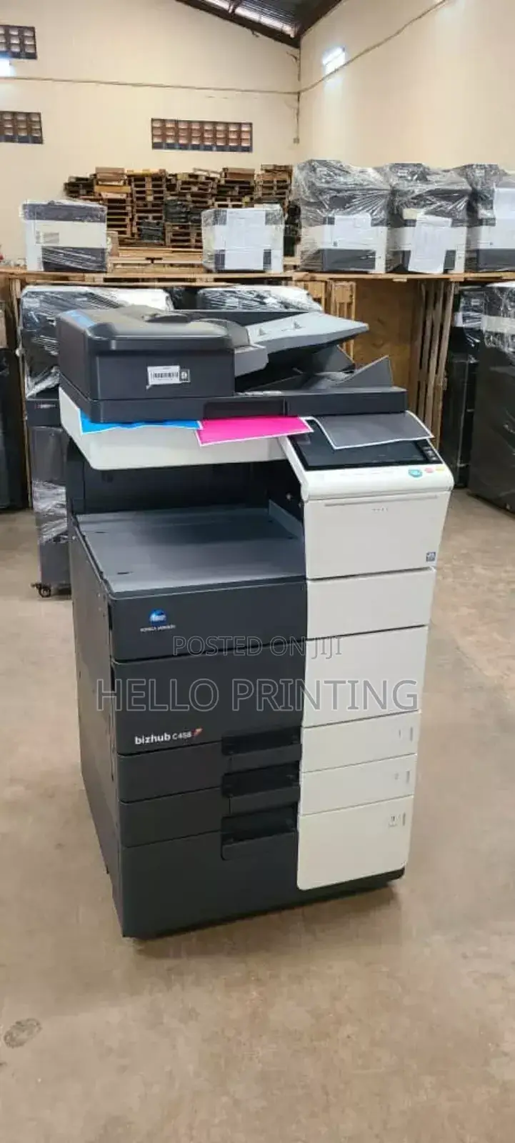 Konica Bizhub C458 - Your Next Business Printer.New Stock .