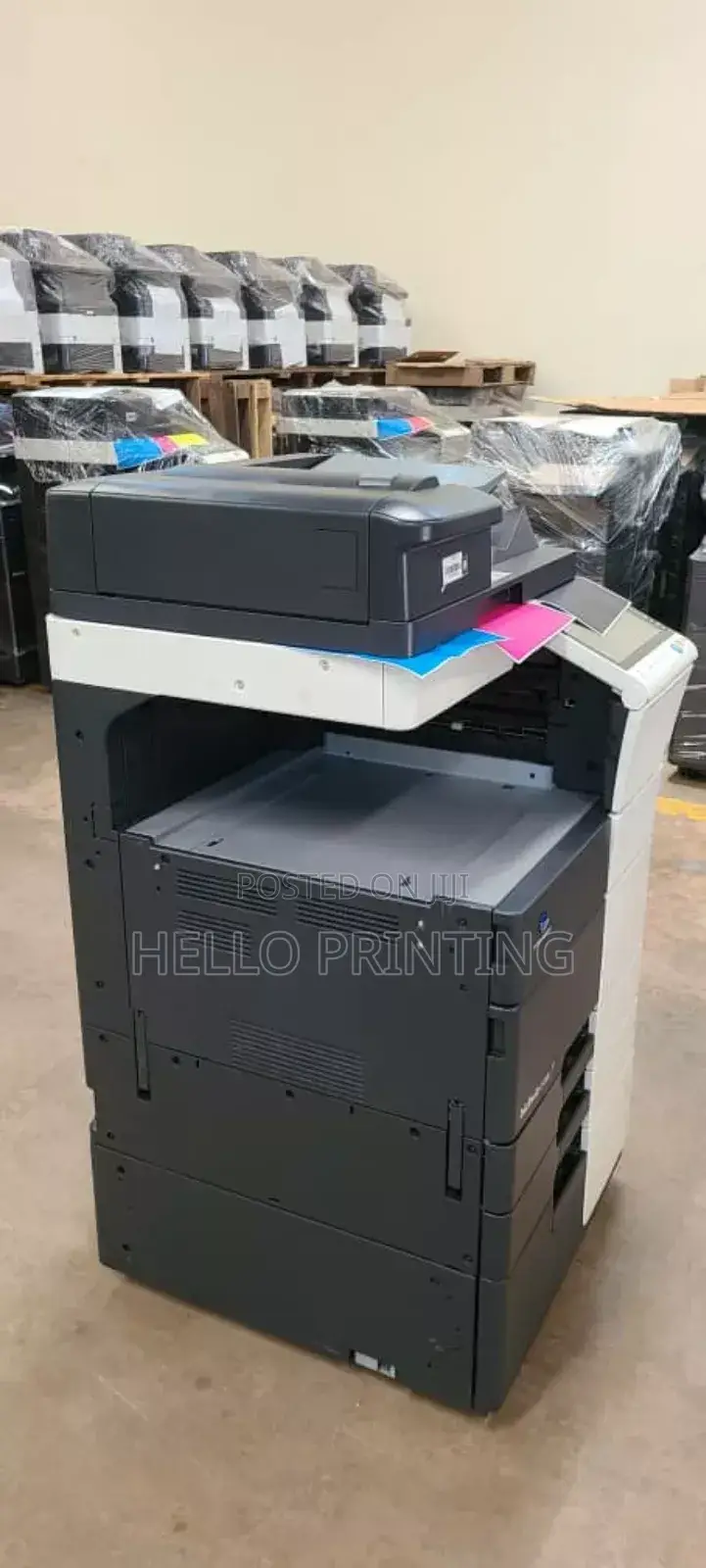 Konica Bizhub C458 : Save Money Time on Printing !