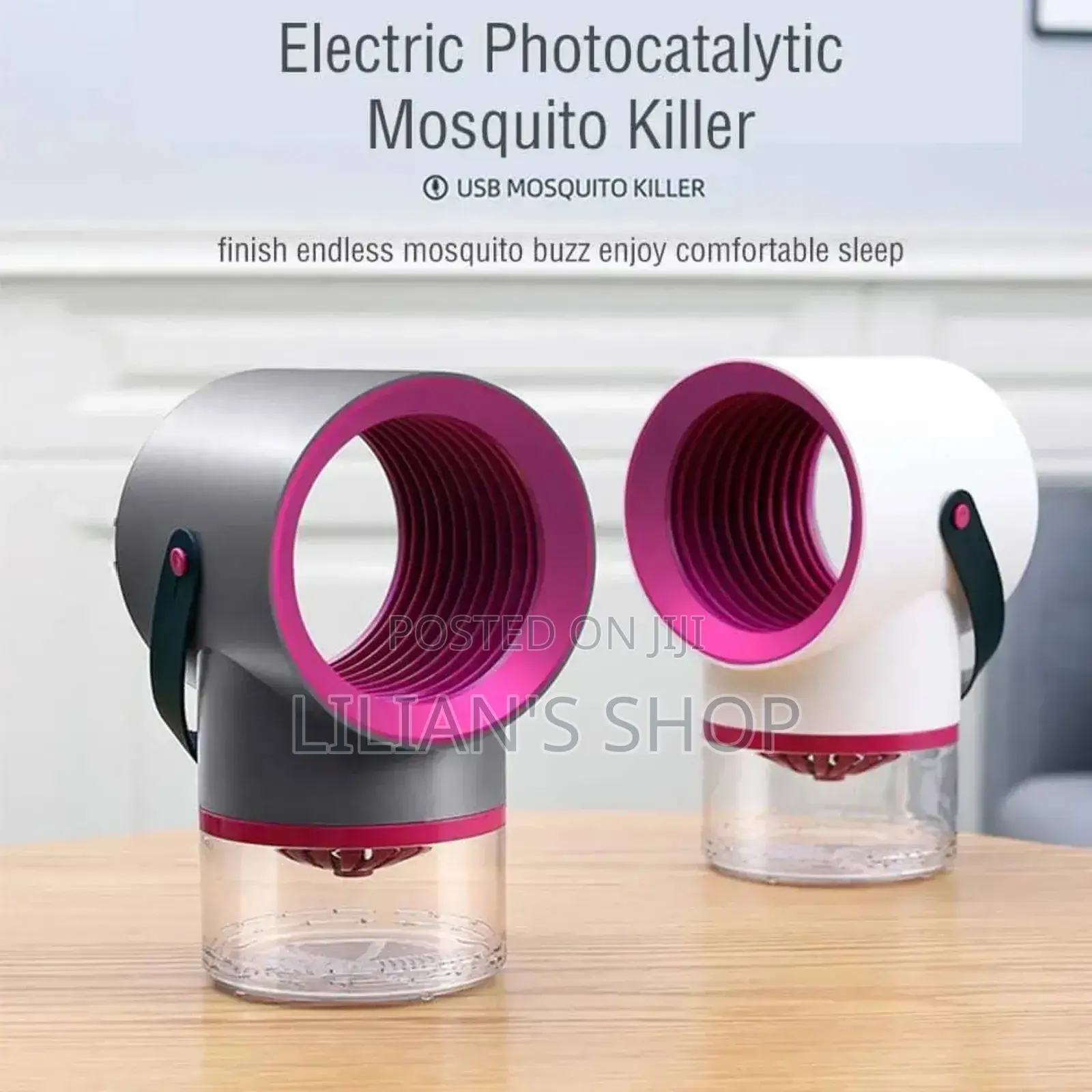2-in-1 Electric Silent Mosquito Killer Lamp