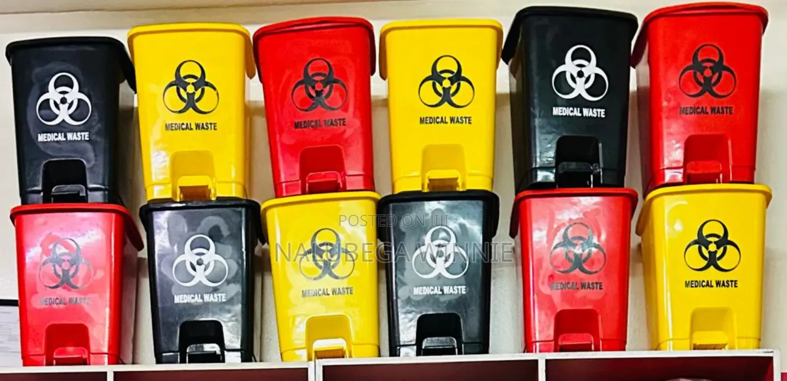 30l of Medical Waste Bins