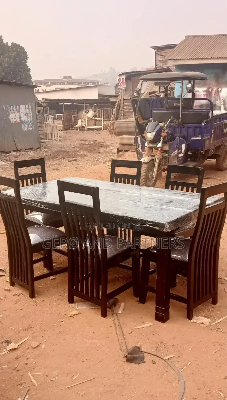 Renewable Six Seater Dining Table