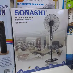 Sonashi 16" Pedestal Fan/Sonashi Stand Fan With Remote