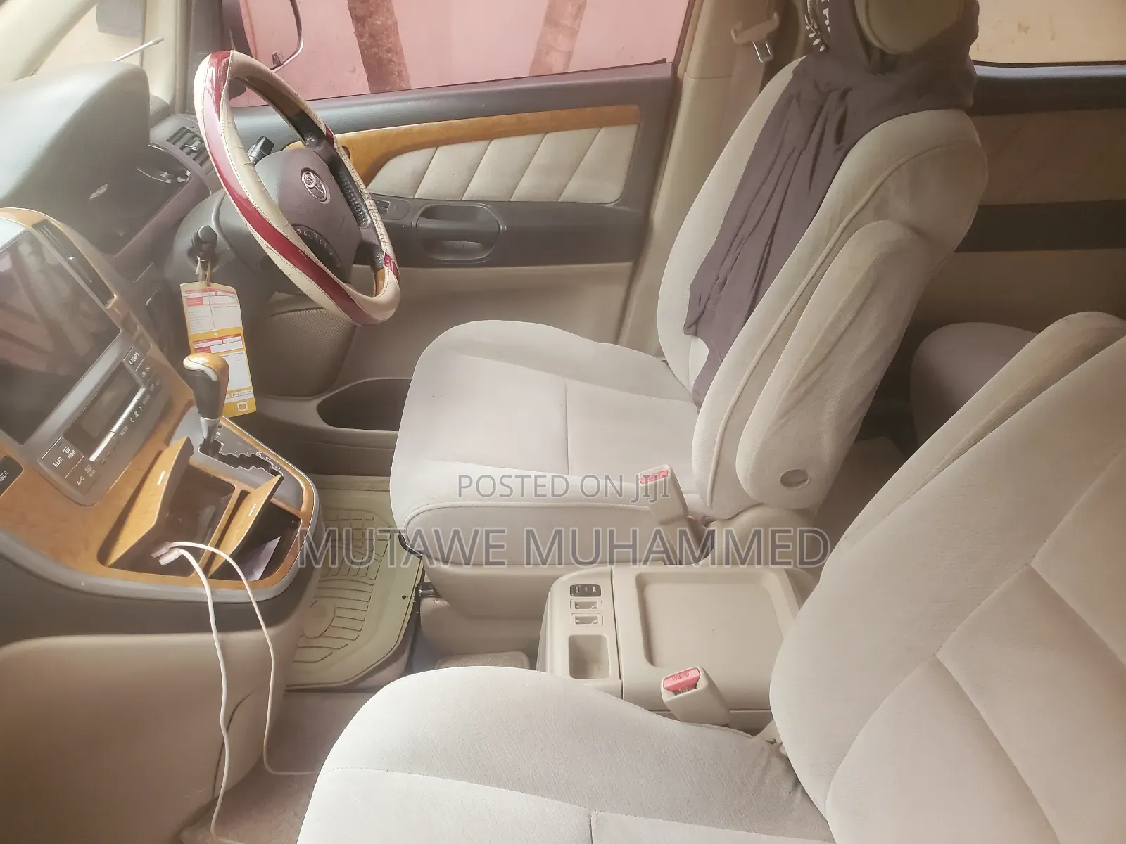 Toyota Alphard 2007 Silver
