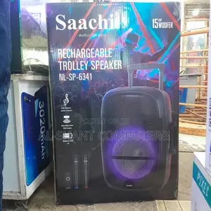 Saachi 15" Inch Woofer/Trolly Speaker