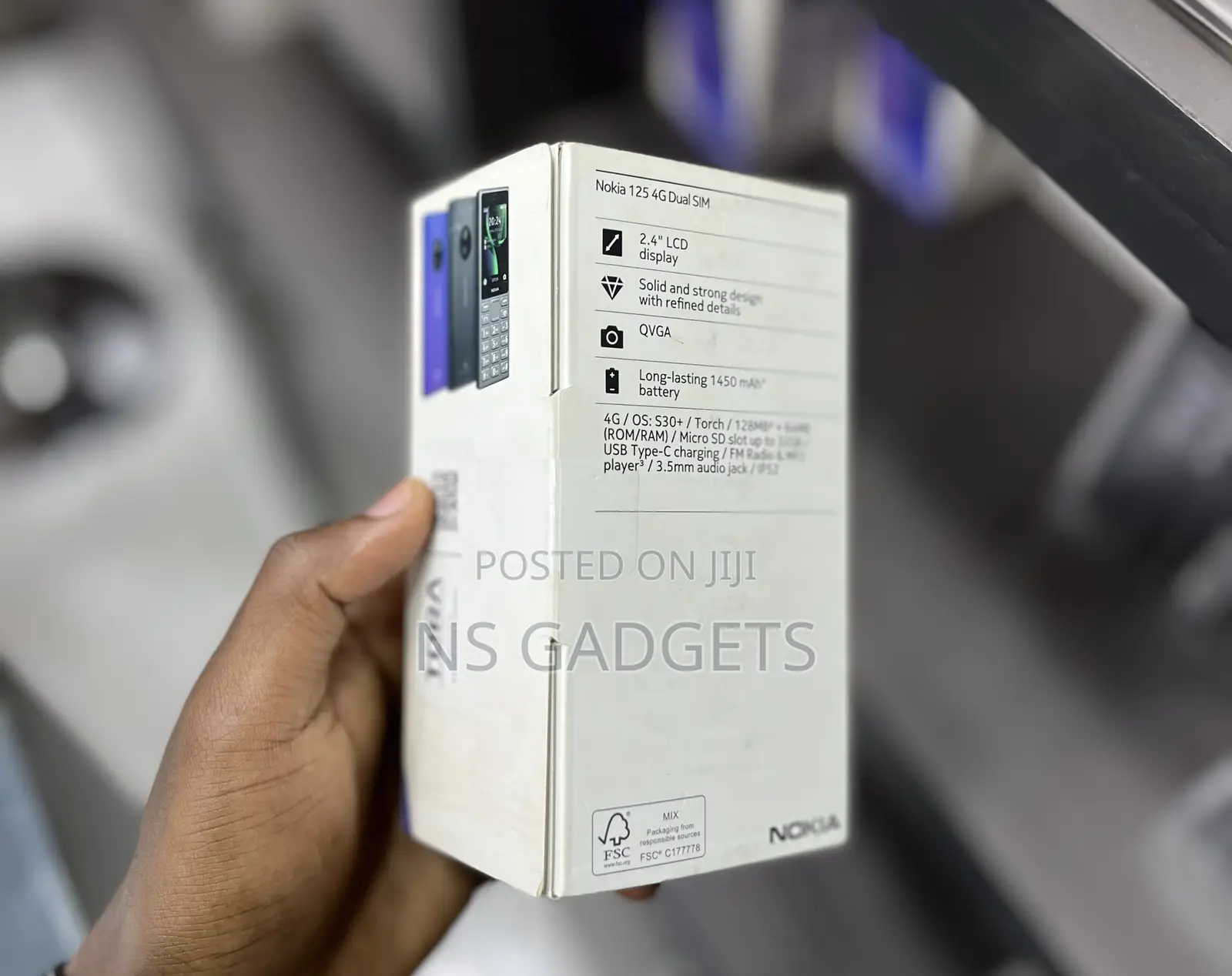 New Nokia 125 Blue
