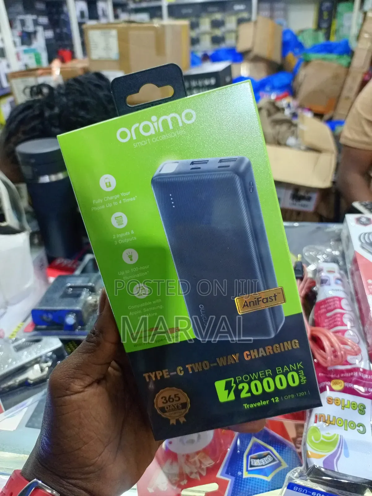 Oraimo Traveler 22.5 Pd 20000mah Power Bank