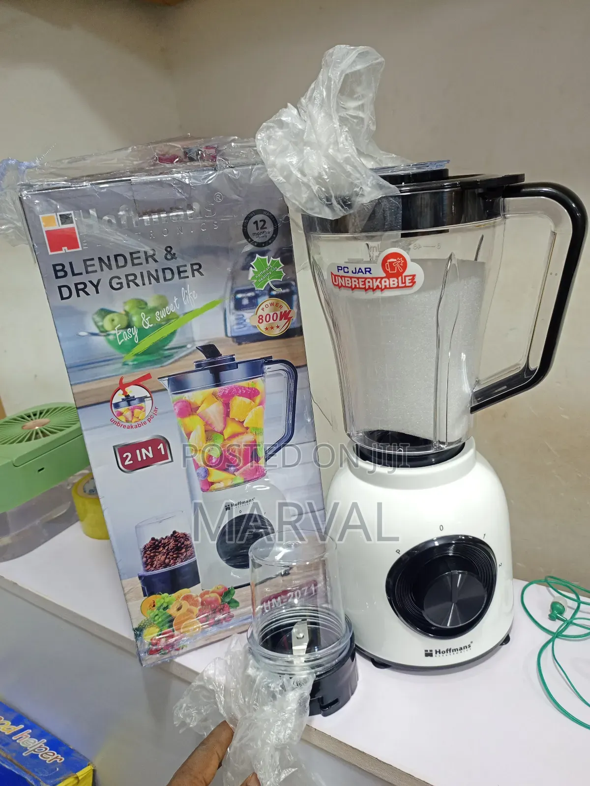 Hoffmans 2-in-1 Blender Dry Grinder
