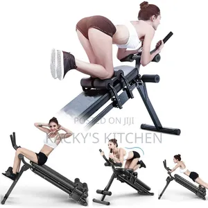 Adjustable Folding Sit-up Bench Or Abdominal Trainer,