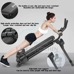 Adjustable Folding Sit-up Bench Or Abdominal Trainer,