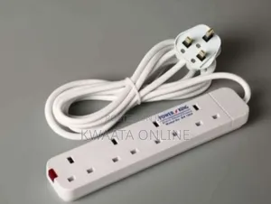 Power King 4 Way Power Extension With 3m Long Cable